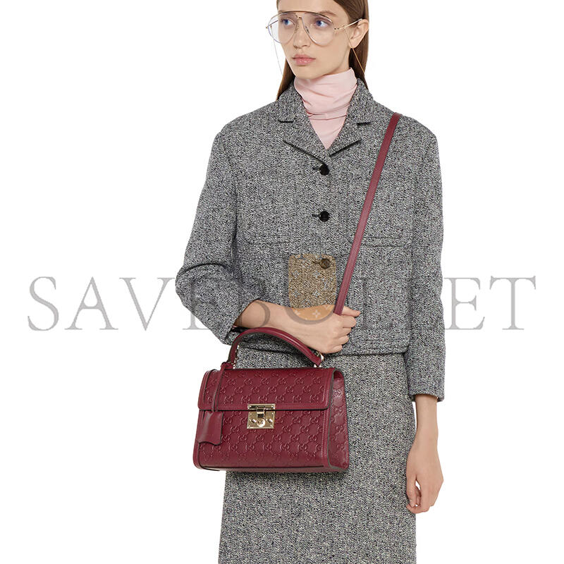 GUCCI PADLOCK MEDIUM TOP HANDLE BAG 838998 (26*18*11.5cm)